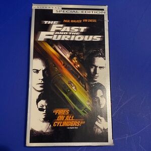 The Fast & The Furious VHS